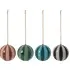 Artist's Stripe Baubles 4 Pack - Multi, Paper