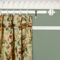 AVALON Cotton Linen Curtain - Apple