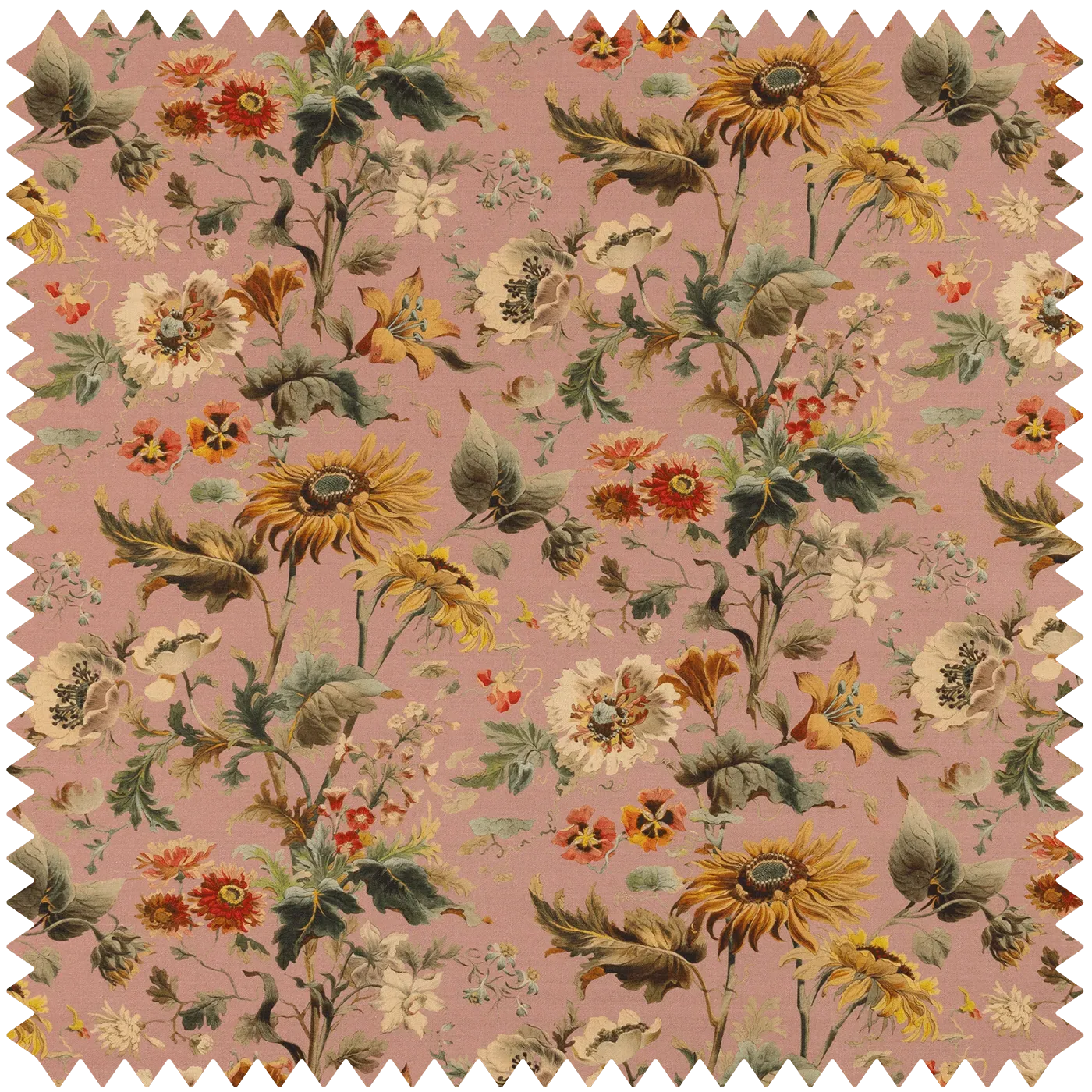 Avalon Cotton Linen Fabric - Pink product