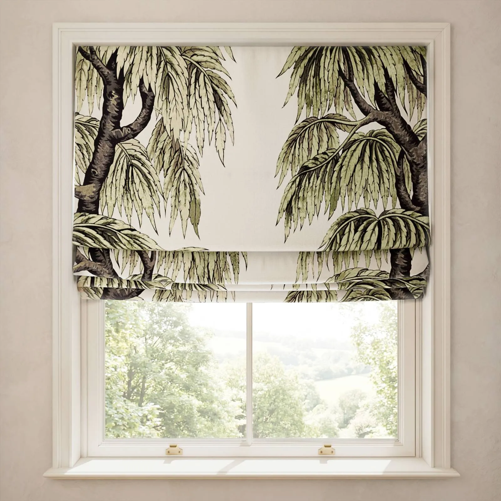 BABYLON Cotton Linen Blind - Papyrus Willow product