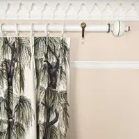 Babylon Cotton Linen Curtain - Papyrus