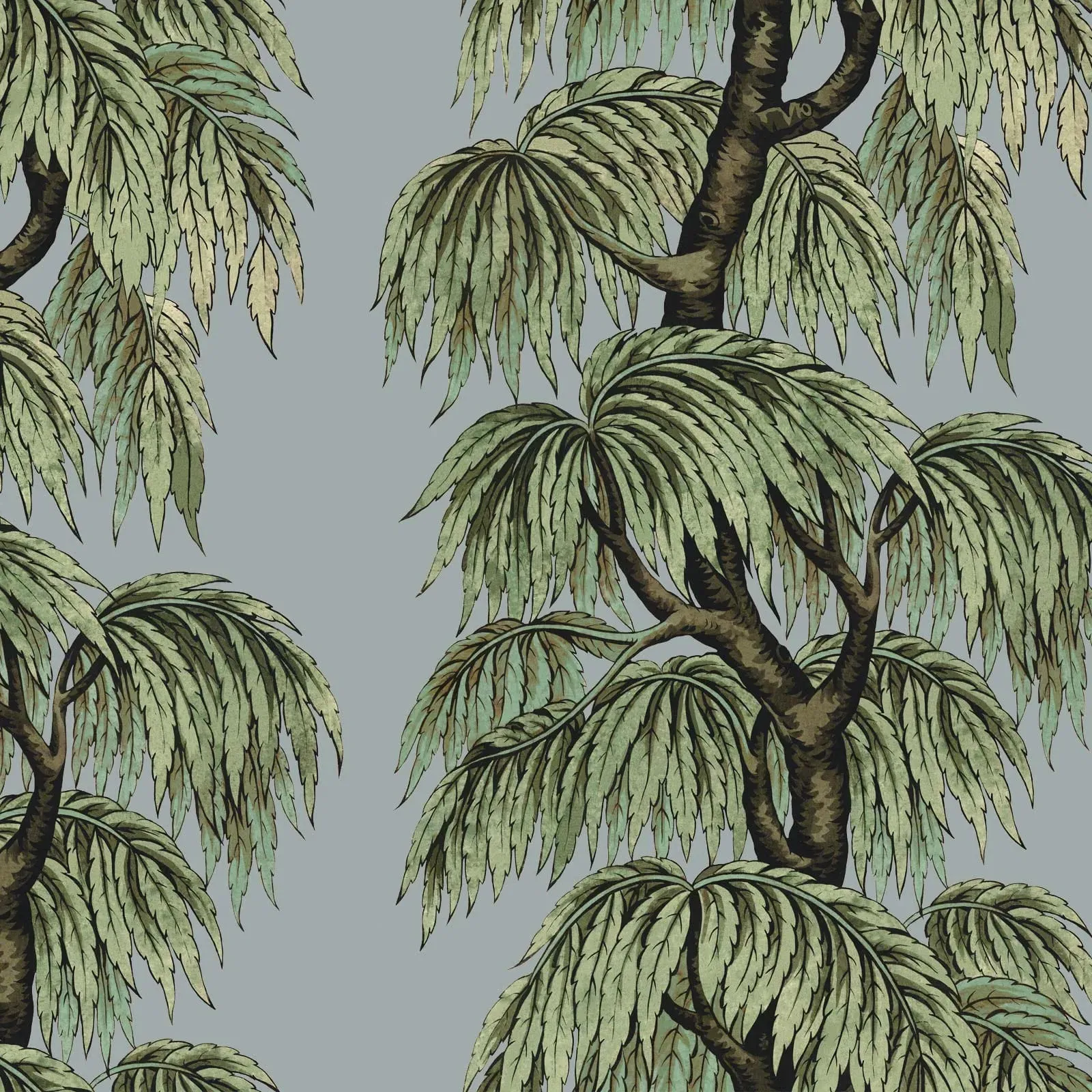 Babylon Wallpaper - Dove/Willow product