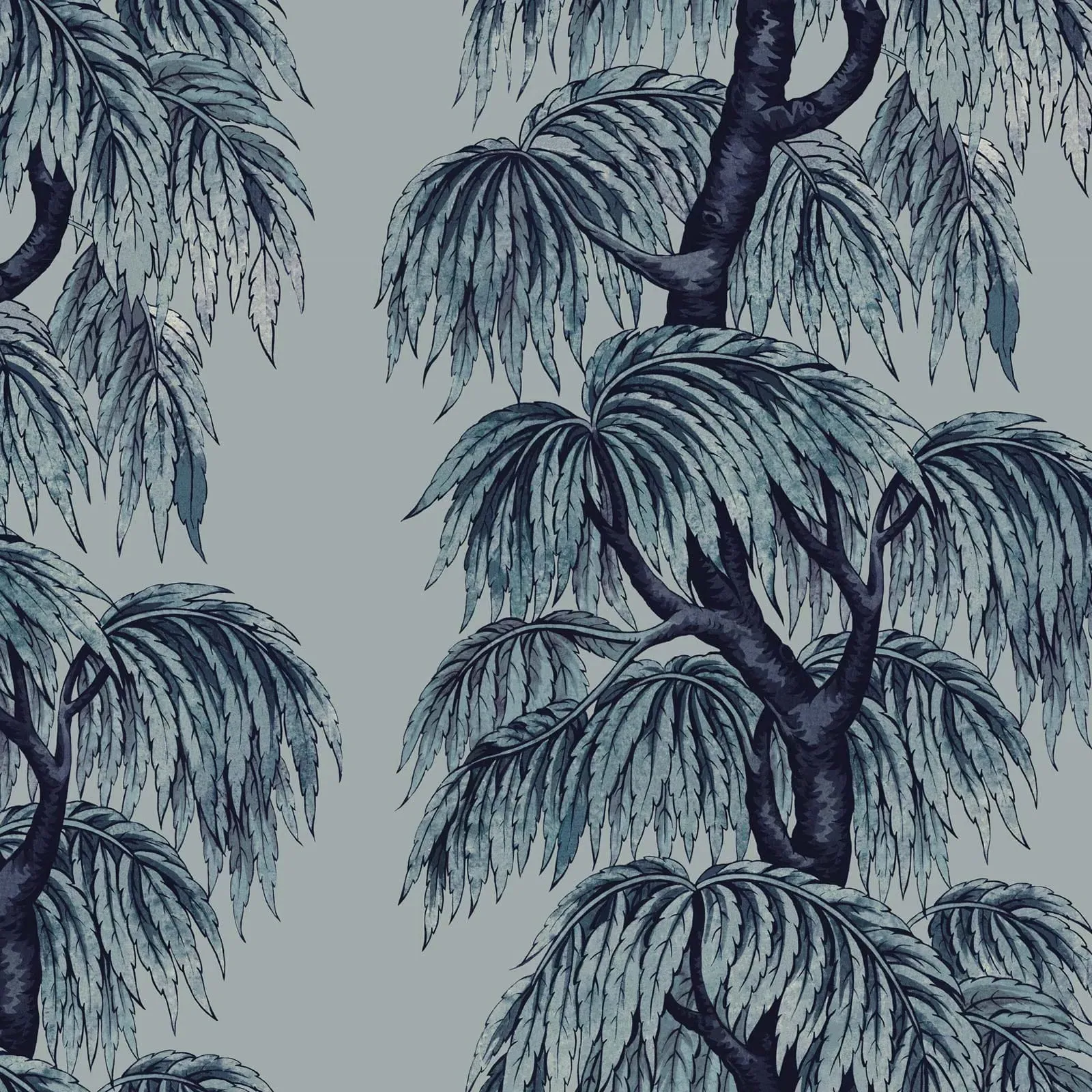 BABYLON Wallpaper Sample - Blue image