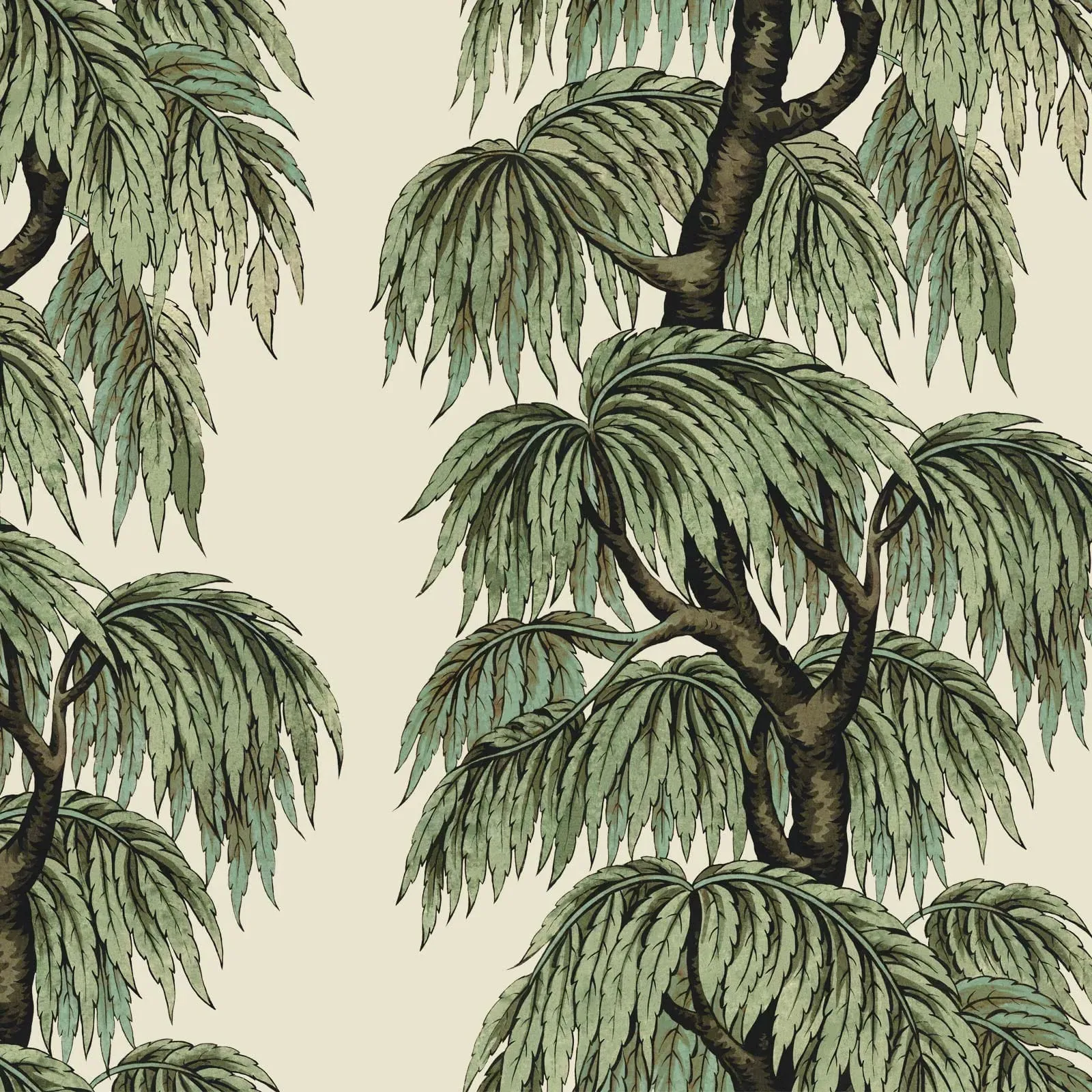 Babylon Wallpaper Sample - Cream product