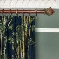 BAMBUSA Velvet Curtain - Midnight