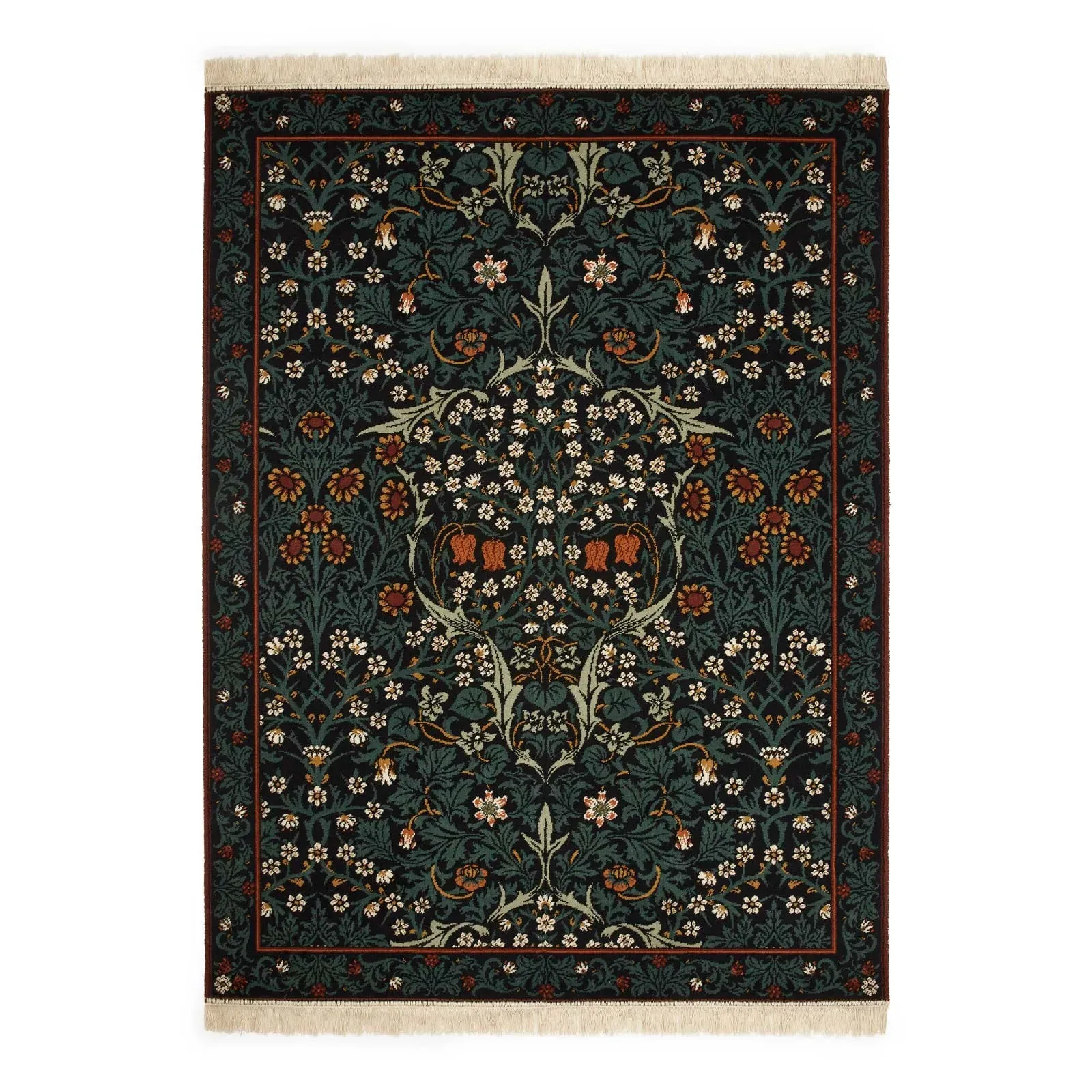 Blackthorn Rug - Petrol, Wool image