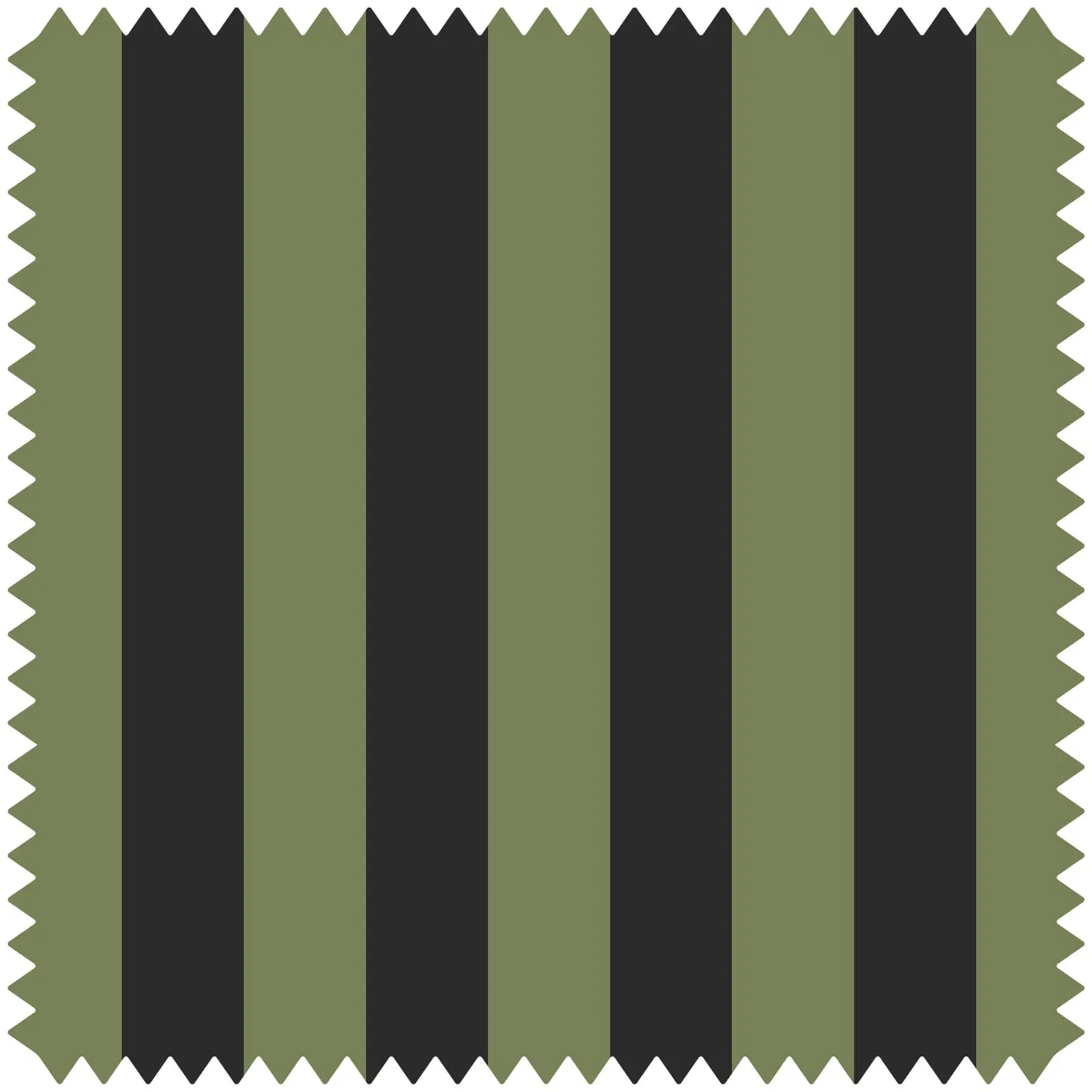 Camelot Stripe Jacquard Fabric - Green, Cotton product