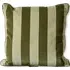 Camelot Stripe Velvet Cushion - Juniper