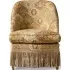 CASPAR Fireplace Pull-up Chair - Ginger, Linen