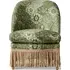 CASPAR Fireplace Pull-up Chair - Juniper, Linen