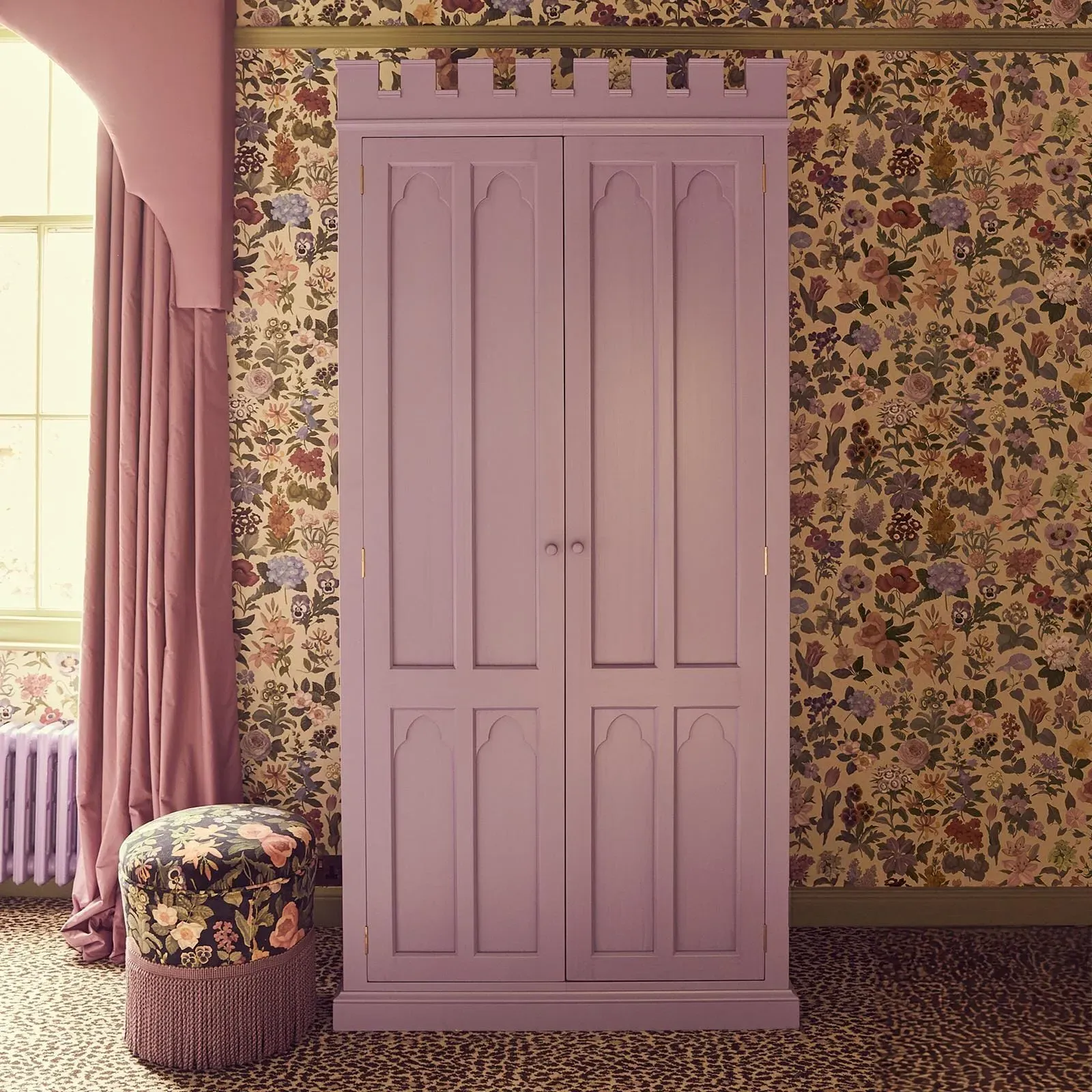 Castle Wardrobe - Violet, Wood image