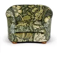 Compton Magna Velvet Vesper Chair - Verde