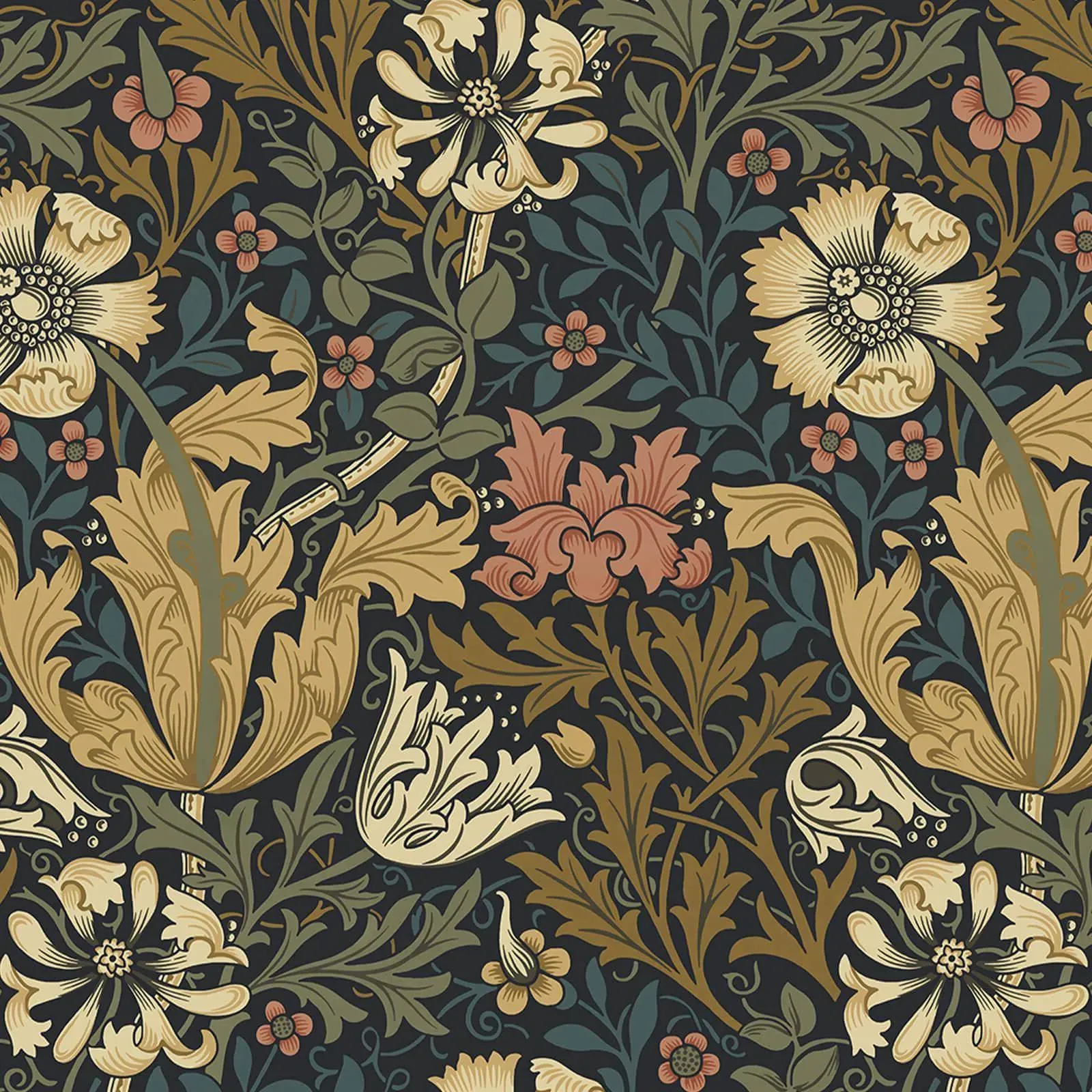 Compton Wallpaper Sample - Midnight product