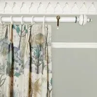 DINOSAURIA Cotton Linen Curtain - Ecru