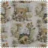 DINOSAURIA Cotton Linen Fabric - Dusk