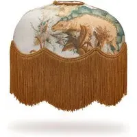 DINOSAURIA Tilia Lampshade - Dusk, Cotton Linen