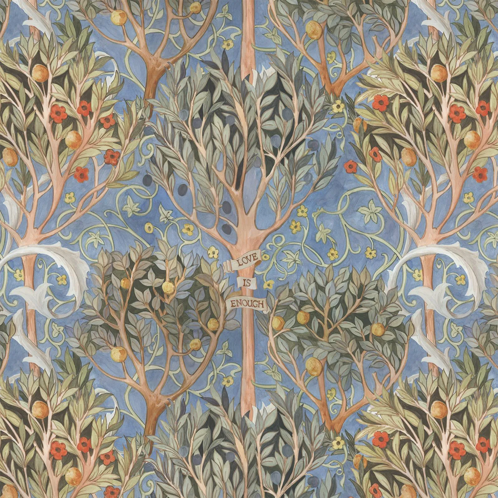 Earthly Paradise Wallpaper - Celestial Blue product