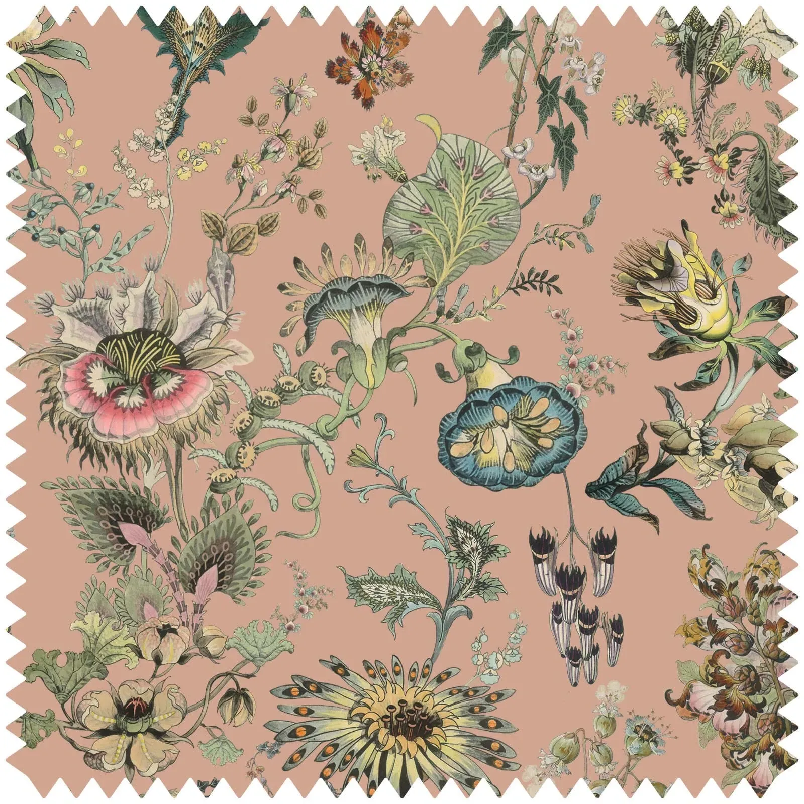 Flora Fantasia Jacquard - Pink