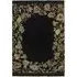 Flora Fantasia Rug - Noir