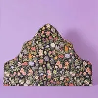 FLORALIA Gothic Arch Headboard - Noir