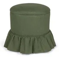 FLORERE Hemp Ottoman - Nephrite