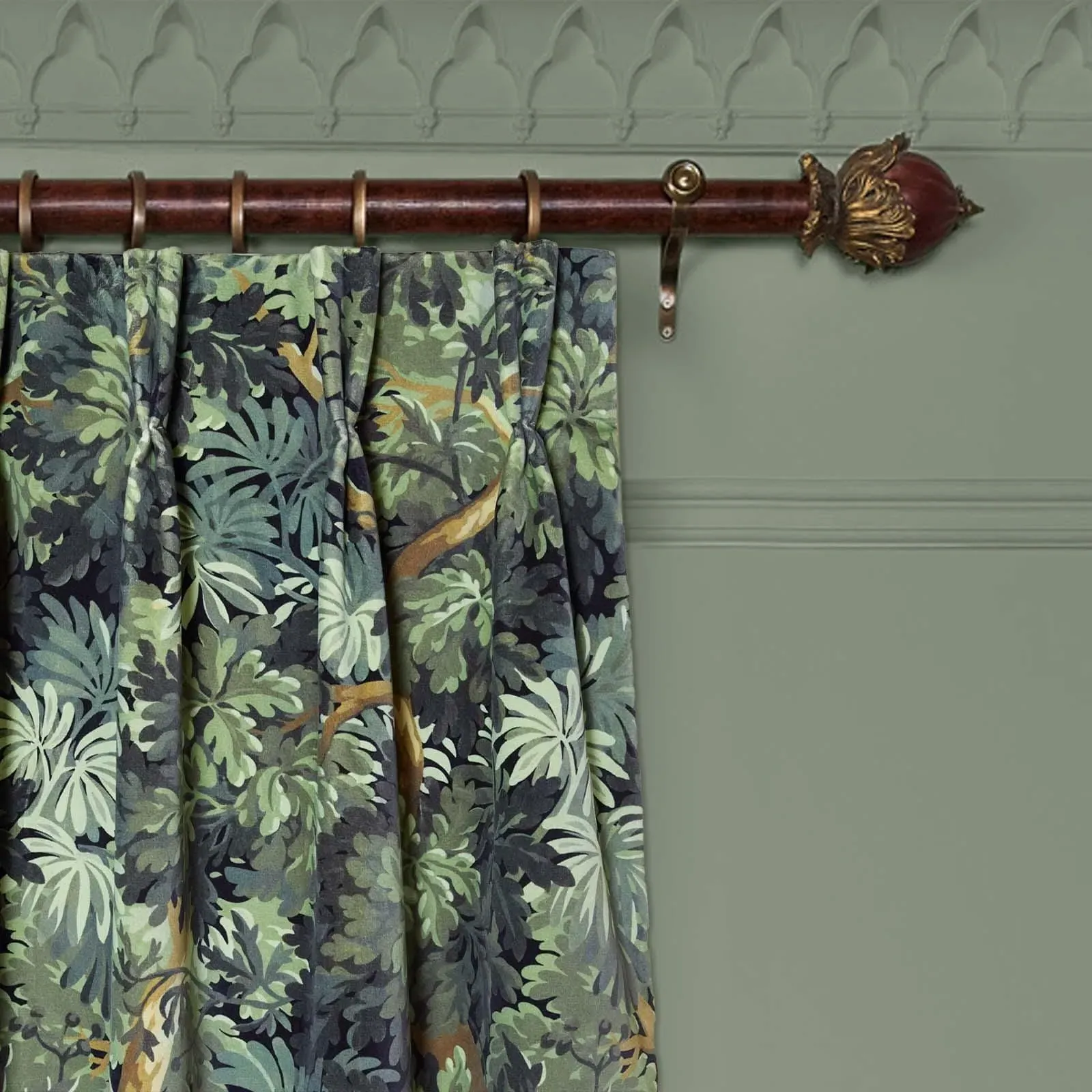 FORIS Velvet Curtain - Noir