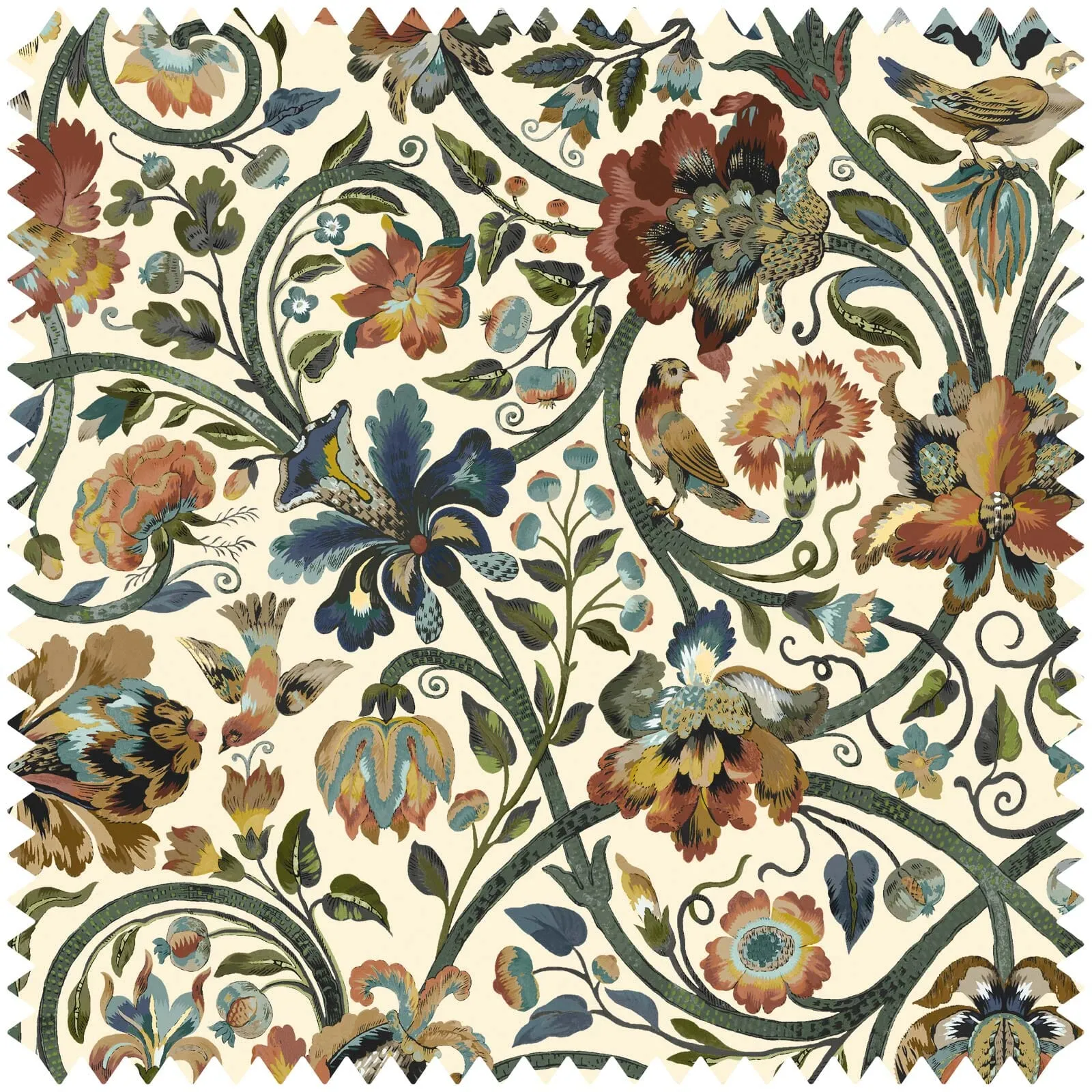 GAIA Cotton Linen Fabric - Ecru product
