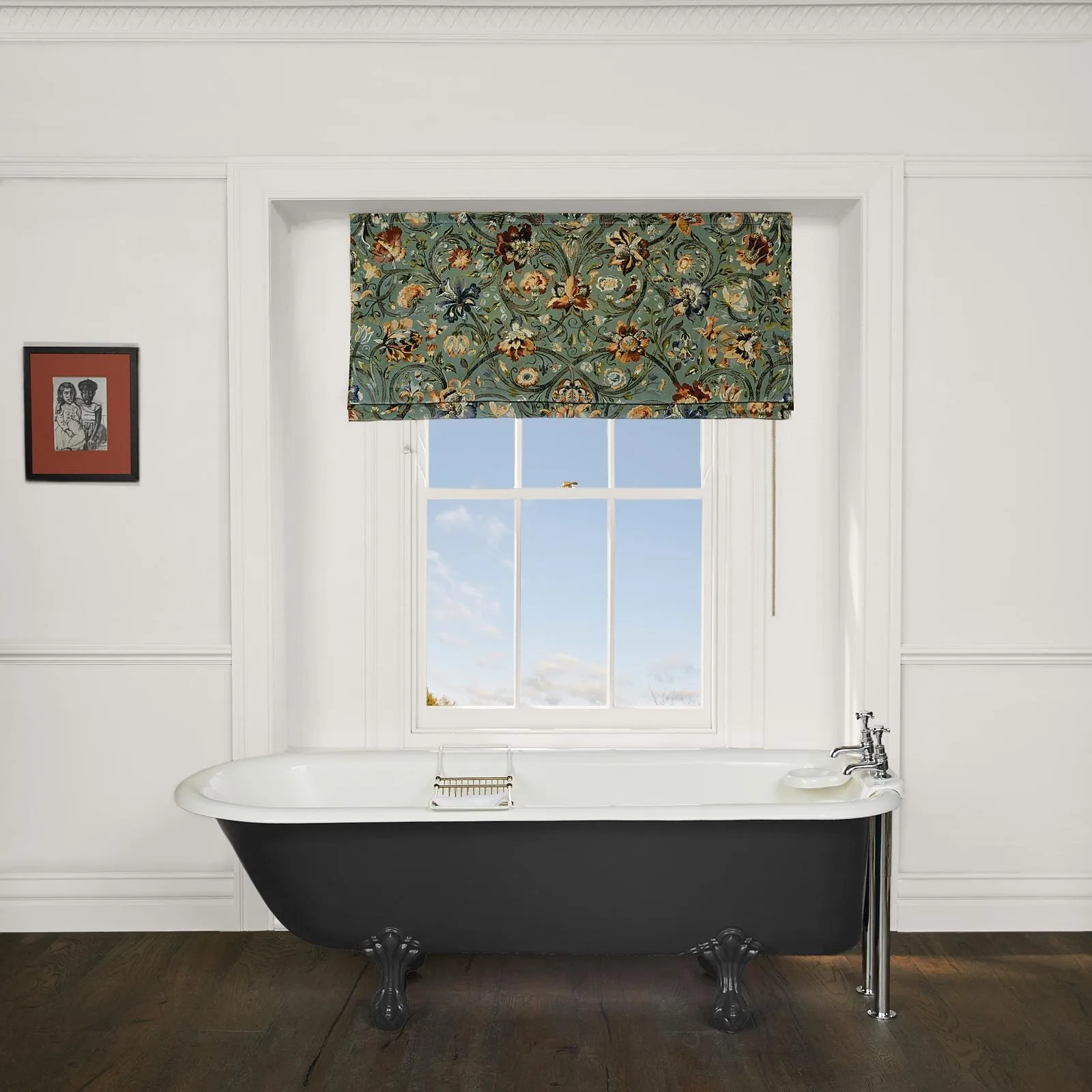GAIA Velvet Blind - Prussian Blue, Cotton product