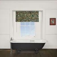 GAIA Velvet Roman Blind - Prussian Blue
