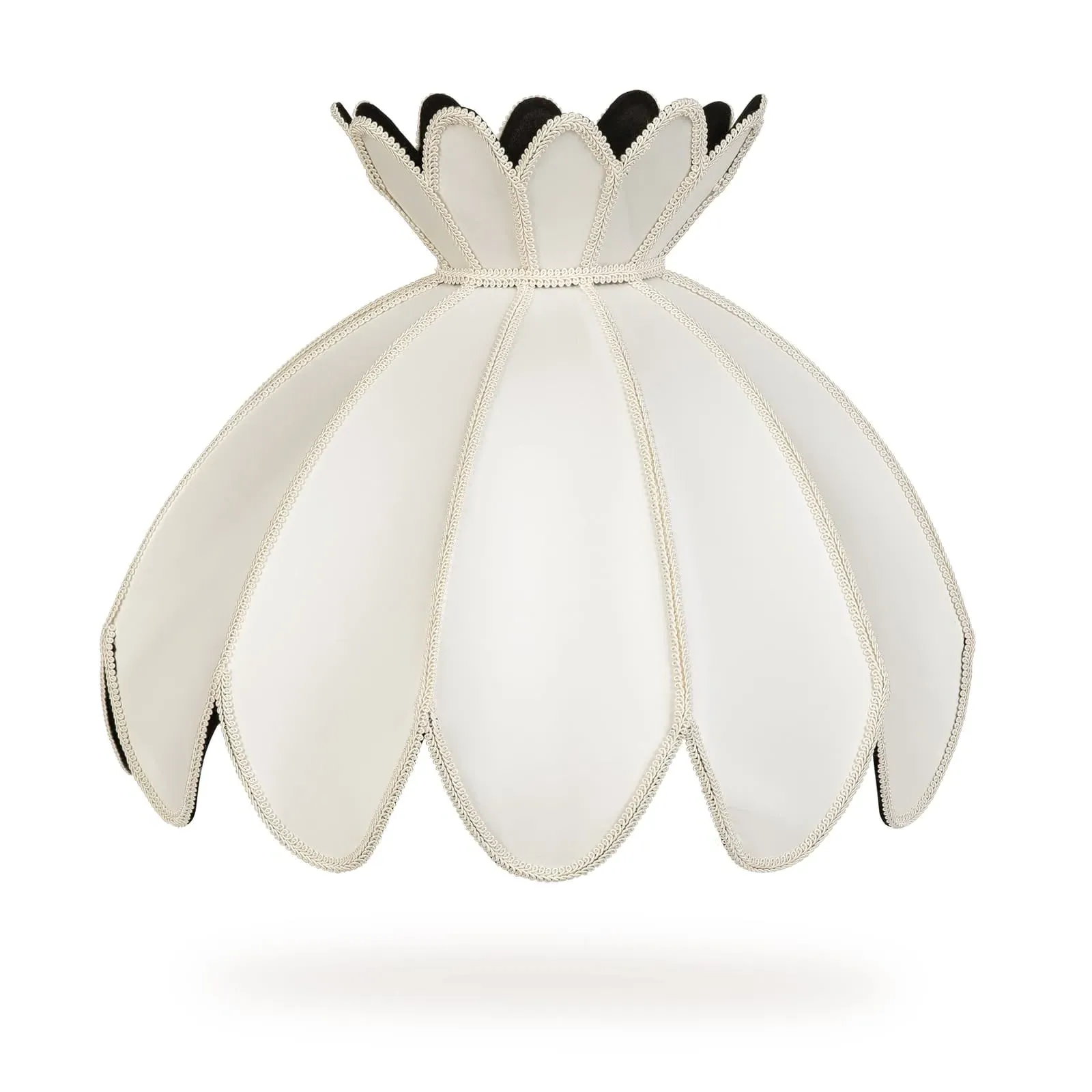 Galanthus Standard Lampshade - Ecru, Silk image