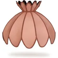 Galanthus Standard Lampshade - Tourmaline, Silk