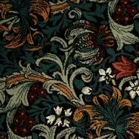 Golden Lily Carpet - Midnight, Wool
