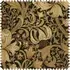 Golden Lily Magna Velvet Fabric - Black