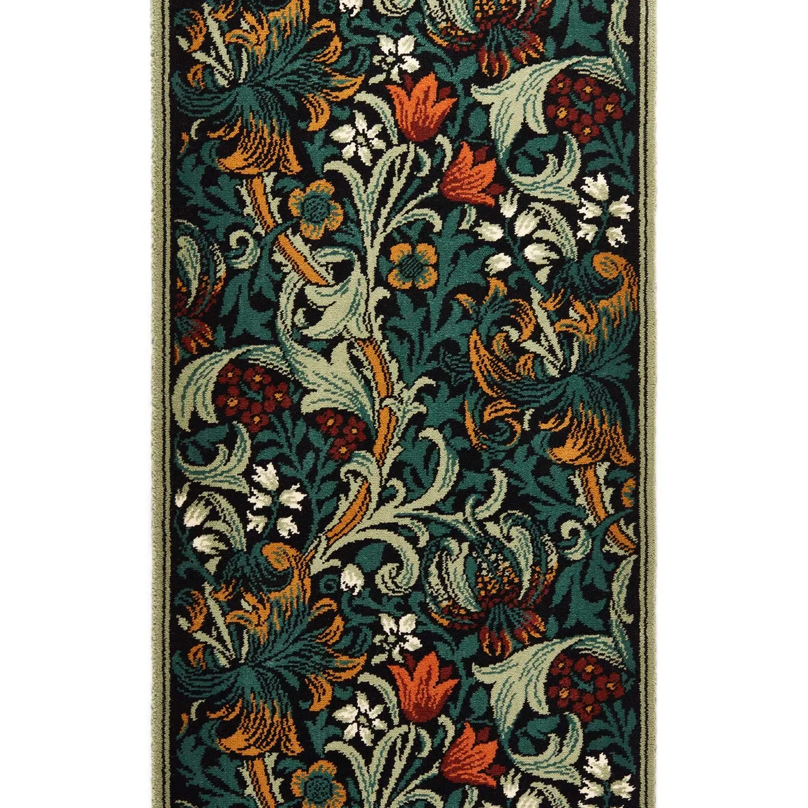 Golden Lily Runner - Midnight, Wool product