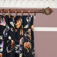 Hackney Empire Velvet Curtain - Midnight