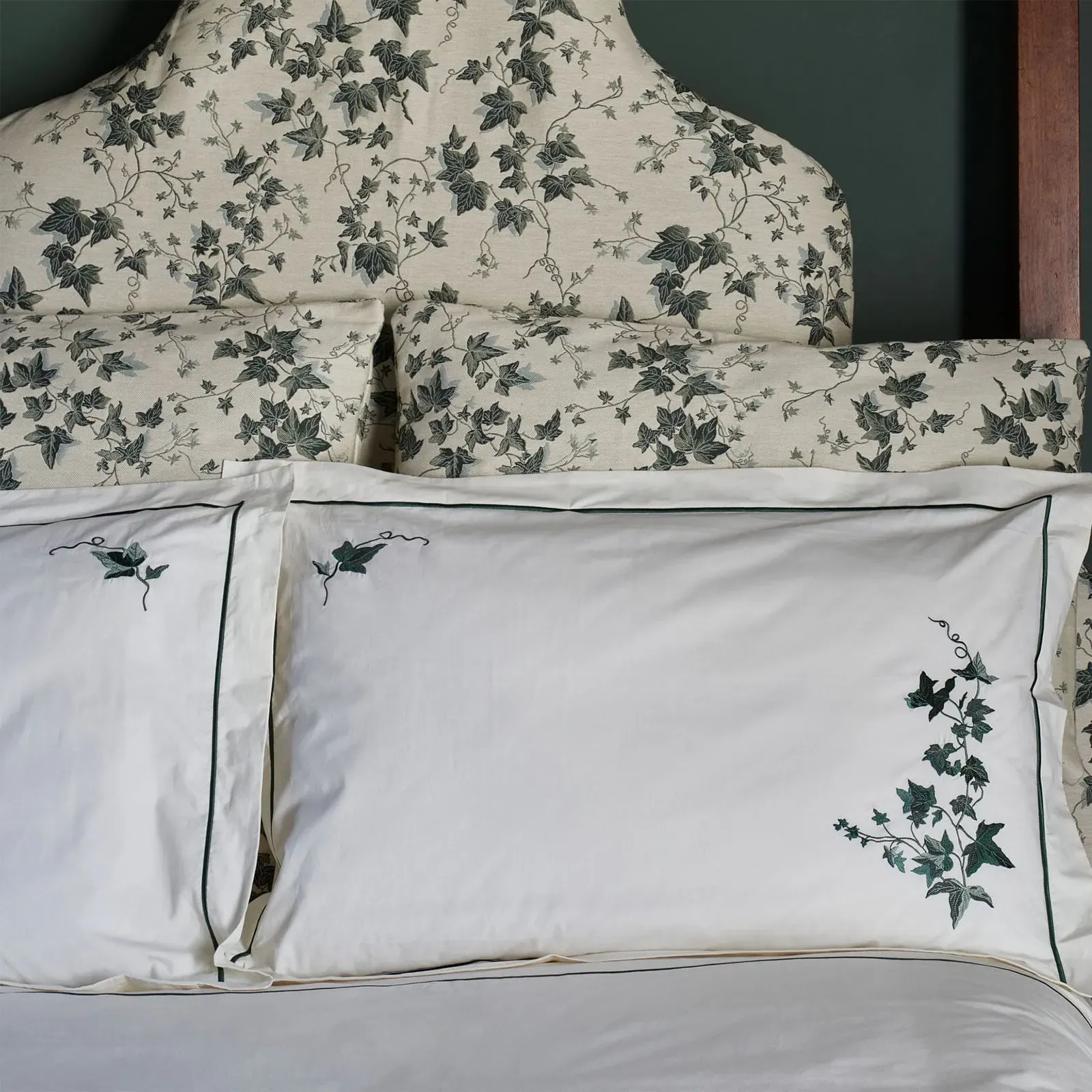 HEDERA Bedding Set - Viridian, Cotton image