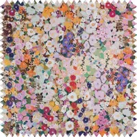 HOLLYHOCKS Cotton Linen - Spring