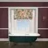 Hollyhocks Roman Blind - Autumn, Velvet