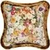 HOLLYHOCKS Velvet Cushion - Spring