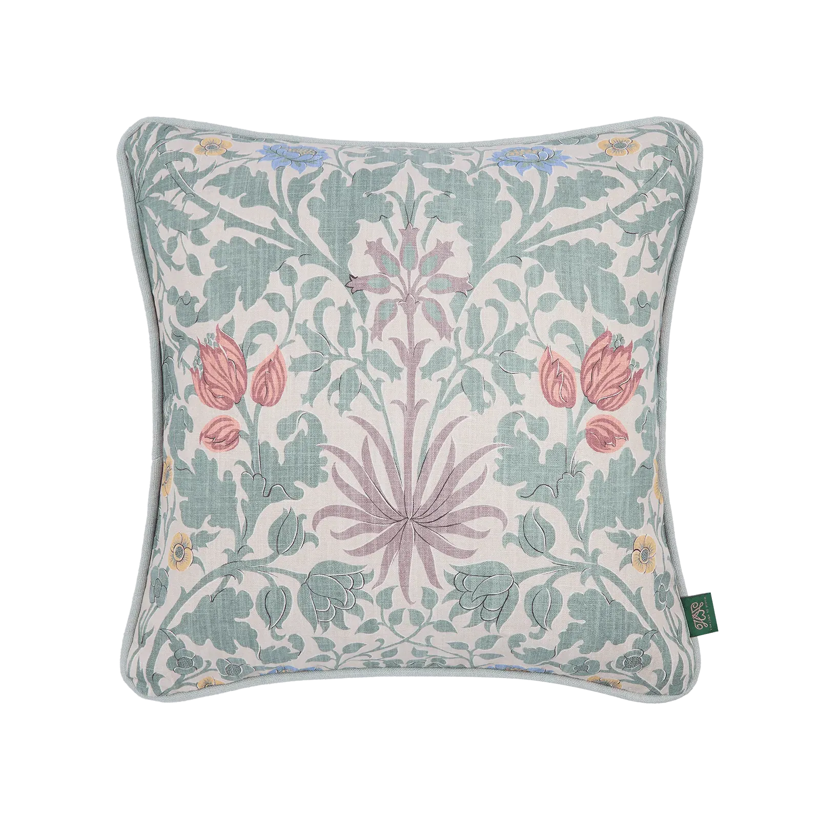 Hyacinth Nouvellus Square Cushion - Phlox, Hemp product