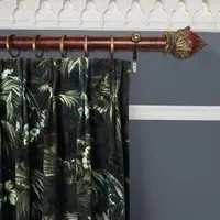 LIMERENCE Velvet Curtain - Ink