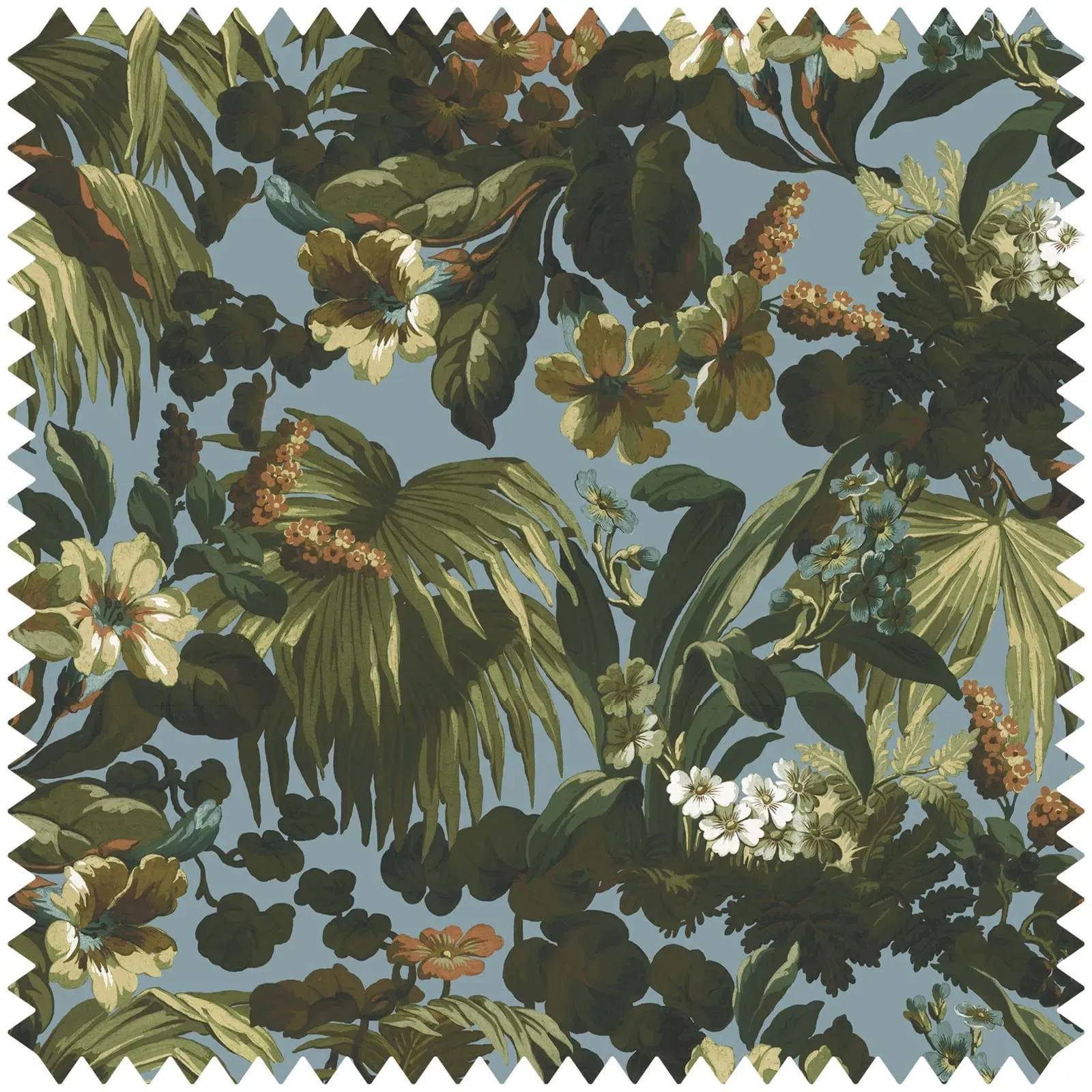 Limerence Velvet Fabric - Sky Blue, Cotton Velvet product