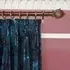 Majorelle Velvet Curtain - Petrol