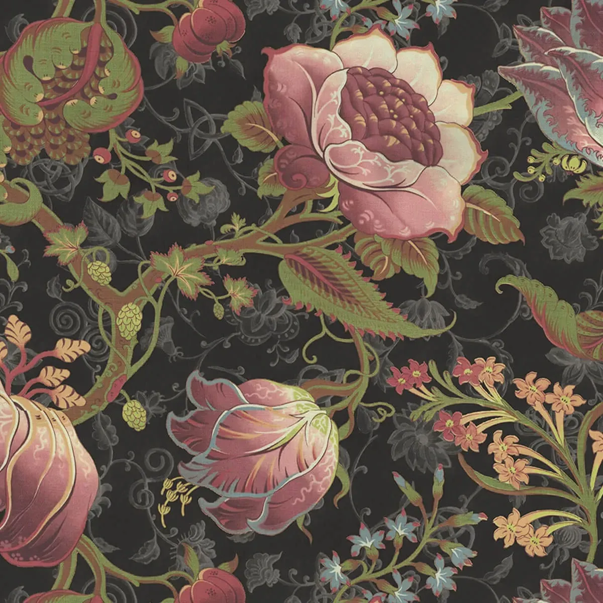 Meliora Wallpaper Sample - Noir product