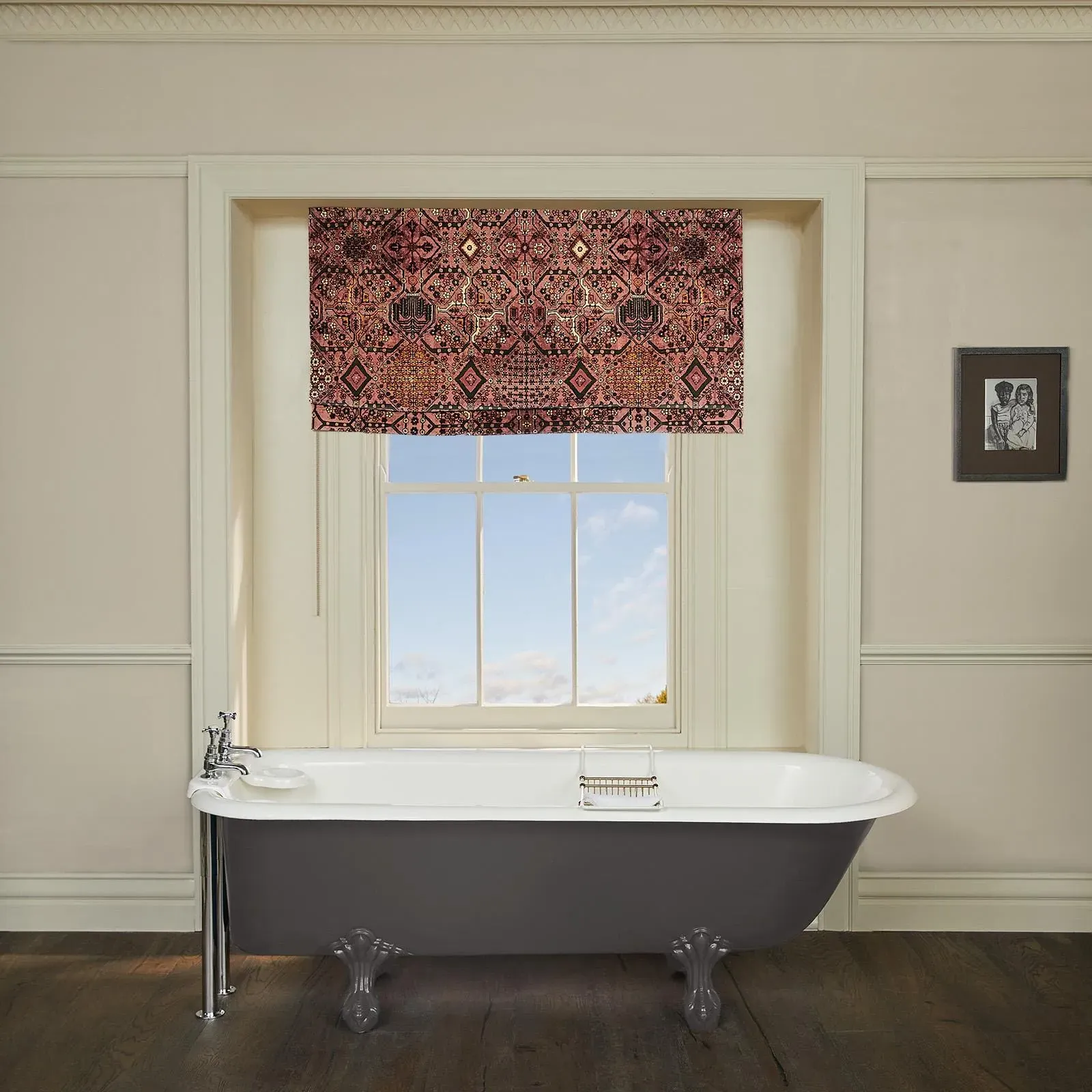 MEY MEH Velvet Roman Blind - Blush image