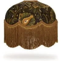 Moon Garden Tilia Lampshade - Midnight, Velvet