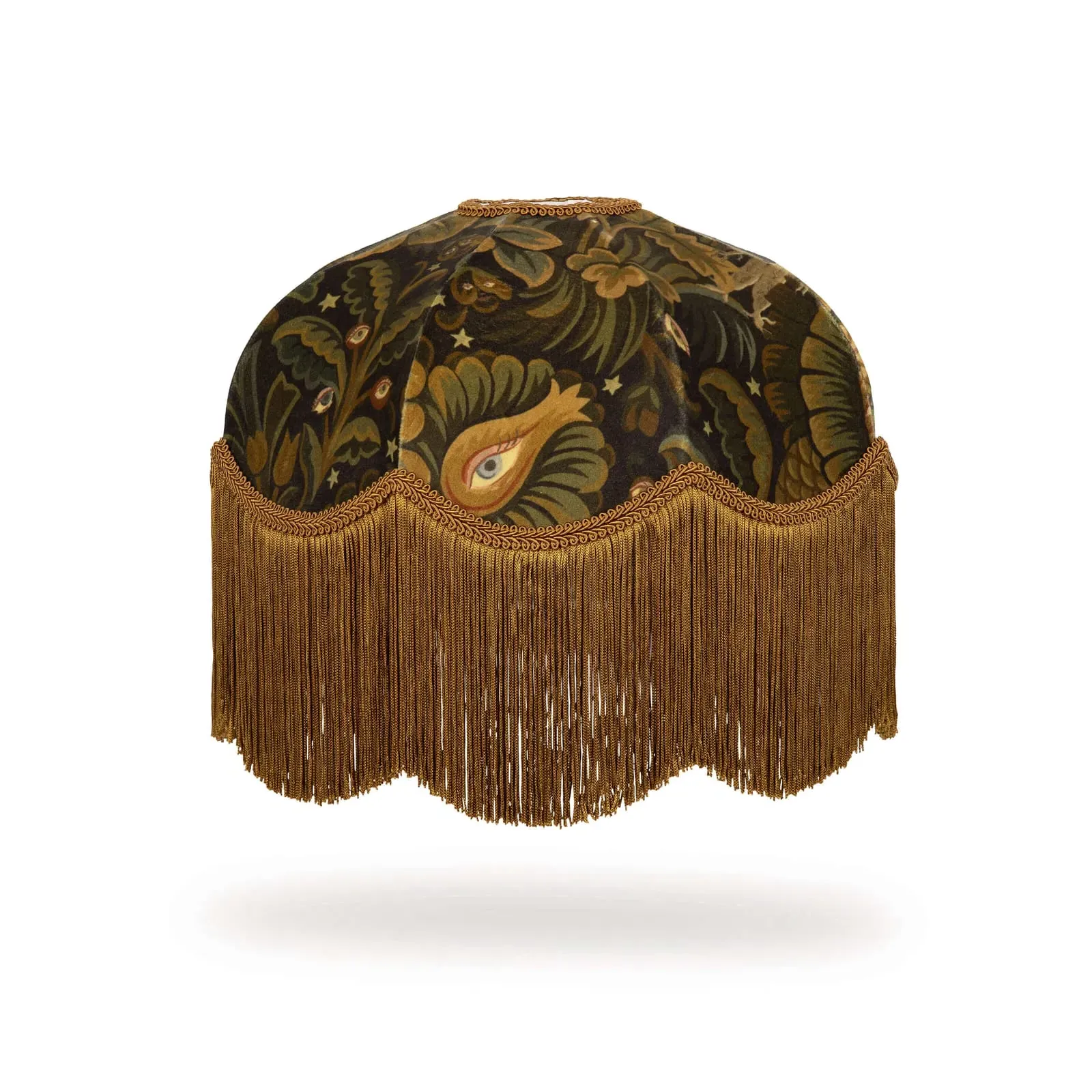 Moon Garden Tilia Lampshade - Midnight, Velvet image