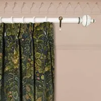 Moon Garden Velvet Curtain - Midnight