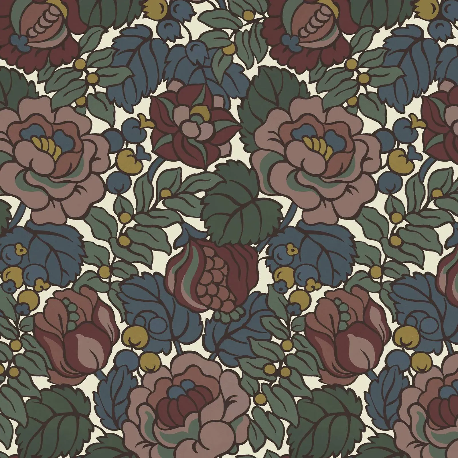 Navarino Wallpaper Sample - Carnelian product