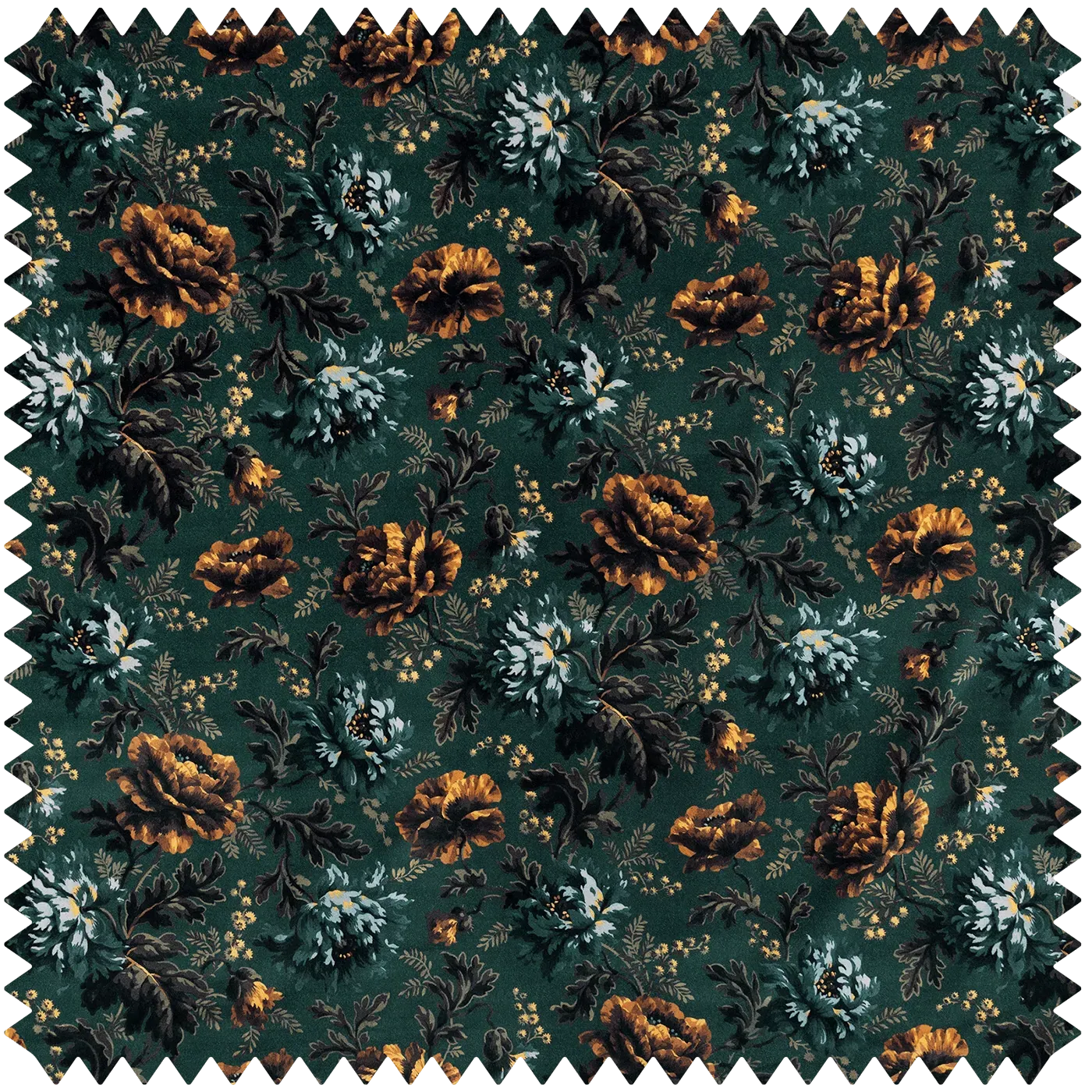 OPIA Organic Velvet Fabric - Petrol, Organic Cotton product